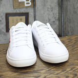 Levi's Mens Jeffrey Synthetic Leather Casual Lace Up Sneaker White 10M