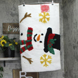 Avanti Snowman Holiday Bathroom Rug Mat 13580J SNM White Multi 20x32