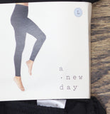 A New Day 2-Pack Super Soft Leggings 89631262 Black L