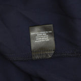 Coleen Lopez Womens Work and Play Button-Front Shirt Dress. Navy Blue M