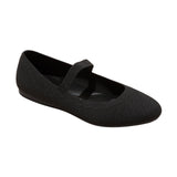 A New Day Womens Shiloh Knit Mary Jane Ballet Flats 92261890 Black 9M