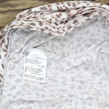 Jenni Womens Plus Size Super Soft Printed Pajama Shorts Leopard Multi Brown 2X