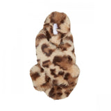 Auden Womens Paris Leopard Crossband Slippers 80856464 Brown Animal M (7/8)