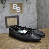 Wild Fable Jay Lace-Detail Flats with D-Toe 94646978 Black 8M
