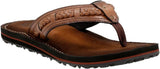 Clarks Women's Fenner Nerice Flip Flop Sandal 26125111 Honey Synthetic Brown 6M