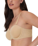 Bali Womens Coolest Smoothing Strapless Minimizer Bra Beige Brown 38D