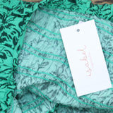 Isabel Maternity By Ingrid & Isabel Smocked Maternity Top Green Multi XL