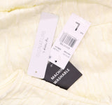 Signature By Robbie Bee Mock Neck Textured Cocktail Shift Dress Cream Offwhite L