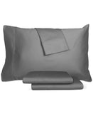 Serene Sleep 1000-Thread Count 3-Pc. Sheet Set Charcoal Gray Full