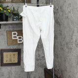 Wynne Layers Womens Crepe Stretch Pull On Pants 694612 Cloud White L