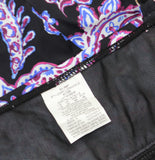 Swim Solutions Tummy-Control Swim Dress One Piece Dancing Paisley Black Multi 18
