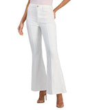 Guess Eco Amanda Extra Flare Seamed Jeans W5GA1QD5N71 Calipso White 30x31