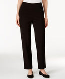 Alfred Dunner Womens Petite Allure Proportioned Pants 01716 Black 12P