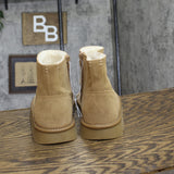 Universal Thread Womens May Faux Suede Booties 91791701 Tan Brown 10M