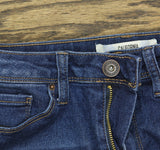 California Vintage Juniors Distressed Stretch Skinny Jeans Blue 9 / 29