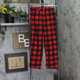 Max & Olivia Boys Santa Claus 2-Piece Christmas Pajama Set Red / Black M