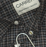 Carrer Beck Snap Front Western Shirt 10003212SNAPSHIR Brown Multi M