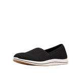 Clarks Womens Breeze Stretch CloudSteppers Slip On Loafer 26182062 Black 7.5W