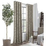 Linden Street Light-Filtering  Top Single Curtain Panel Sullivan Khaki 50" x 95"