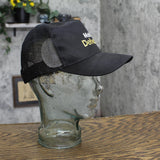 Mens Mobil Delvac Snapback Trucker Hat 16697475fb0228 Black OS