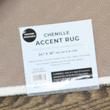 Great Bay Home Entry Runner Accent Non-Slip Rug Distressed Moroccan Grey 2' x 3'