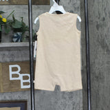Huggies Baby Boys Sleeveless Romper 6Z2713K Beige Brown 24 Months