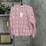 Universal Thread Women's Balloon Long Sleeve Poet Blouse 83903346
