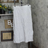 A New Day Womens Linen Blend Maxi Skirt 94190513 Navy Striped Blue XXL