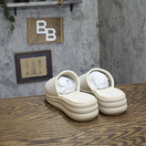 Clarks Drift Twist Wedge Slide Sandals 26181604 Cream Off White 8M