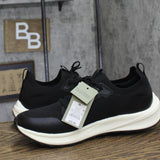 Goodfellow & Co. Knit Low Top Sneakers 92541922 Black 10.5