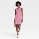 A New Day Women's Muscle Tank Dress 84139554 Purple Pink L