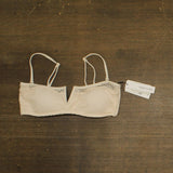 Sanctuary Women’s Crochet V-Wire Bandeau Bikini Top SASC25178 Off White Sand L