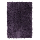 Clara Clark Absorbent Bath Mat Non-Slip Backing Rubber Eggplant Purple 20" x 32"