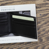 Perry Ellis Portfolio Men's Smooth Bifold Wallet and Pocket Multitool WP20086
