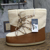 Universal Thread Zenita Cozy Fuzzy Boots 94683344 Brown Multi 9M