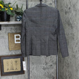 Calvin Klein Womens Petite Menswear One-Button Blazer Jacket T37JX21B