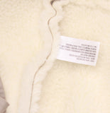 Wild Fable Women’s Shawl Collar Shearling Coat Faux Fur Suede Tan Brown XS