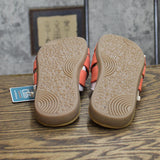 Cliffs By White Mountain Fortunate Womens Slide Sandal Red / Sueded / Smooth 8M
