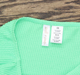 Salt + Cove Juniors Rib Scrunch Cover Up Skirt SC251008MB Mint Green XS