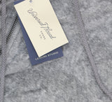 Universal Thread Womens Leisure Studio Velour Hoodie Sweatshirt 92090310 Gray XL