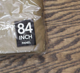 Elrene Home Fashions Room Darkening Rod Pocket Window Panel Gold Yellow 52x84