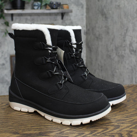 Universal Thread Women's Corie Winter Hiker Boots 88236081 Jet Black 12M