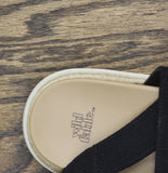 Wild Fable Double Strap Slingback Espadrille Open Toe Sandals Black / Brown 9M