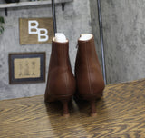 Journee Collection Womens Comfort Foam Kelssa Booties KELSSA Brown 9.5M