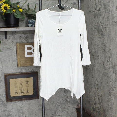 White Mark Women's Makayla Tunic 1302-07-S White S