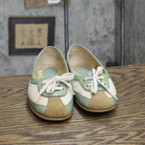 Nickels Soft Womens Vintage Tangle Tie Poron 4000 Flats Green Multi 6.5M