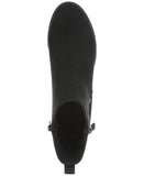 Style & Co. Womens Sayylor Wedge Booties 10019630400 Black Microsuede 7.5M