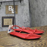 A New Day Womens Mylah Ankle Strap Sandals 94159180 Red 7M