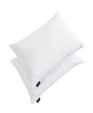 Farm To Home Softy-Around Feather Down Cotton 2-Pack Pillow White Jumbo 20 x 28