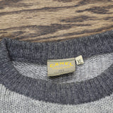 Camel Mens Vintage Wool Holiday Pullover Sweater Gray XL